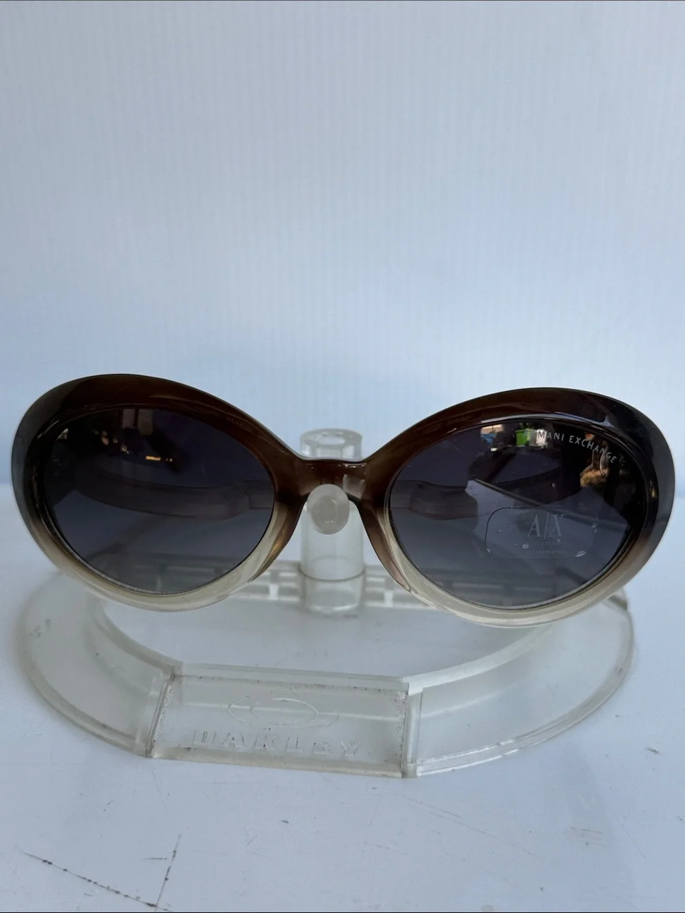 NEW ARMANI EXCHANGE AX107/S Root Beer Brown Fade Sunglasses NEW WITHOUT TAGS